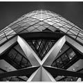 Art Prints of Zigzag (The  Gherkin)
