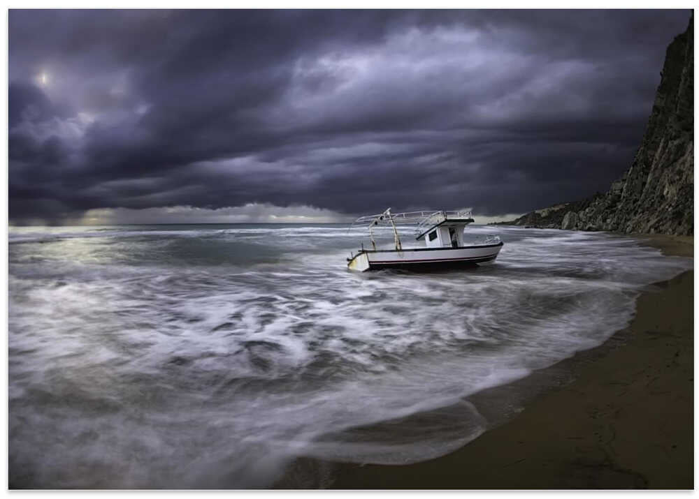 The boat (made by iPhone)