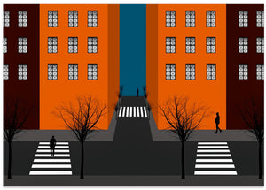 Art Prints of city in my world