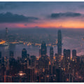 Art Prints of Sunrising Hong Kong
