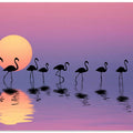 Family Flamingos