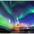 The aurora in Iceland