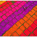 Drying colorful cloth