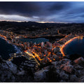 Art Prints of Calp after sunset
