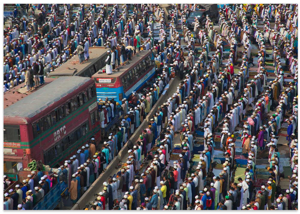 Largest Muslim congregation