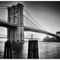 Art Prints of Brooklyn Bridge - sunrise