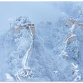 The Great Wall in ice and snow