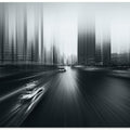 Art Prints of Acceleration - Monochrome