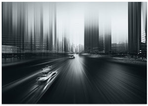 Art Prints of Acceleration - Monochrome