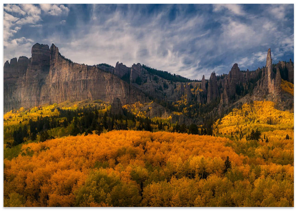 Golden Carpet under Castle Rocks