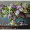 Still life with lilac flowers