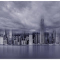 Art Prints of A view of Victoria Harbor in Hongkong