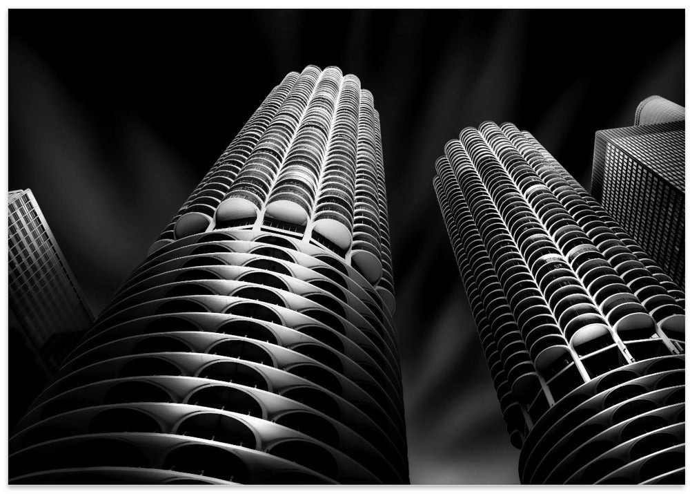 Art Prints of Marina City (Corn Cob)