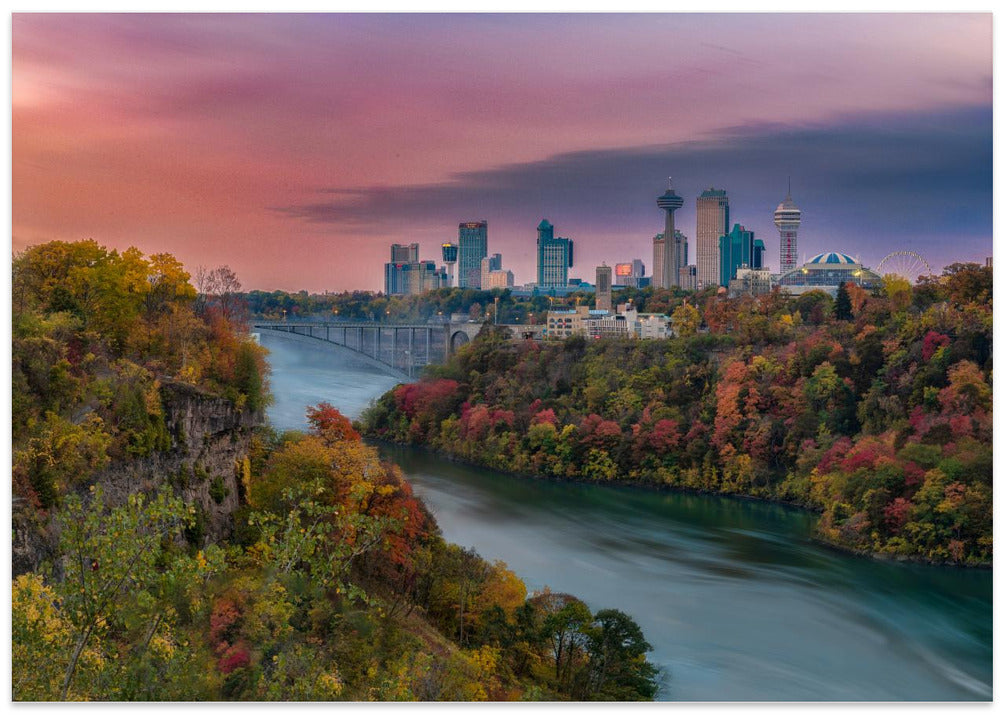 Niagra River Morning Glow