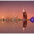 Art Prints of Night color of Dubai