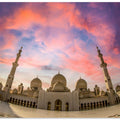 Sheikh Zayed Grand Mosque - Sunset