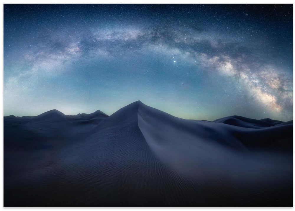 Desert starry sky