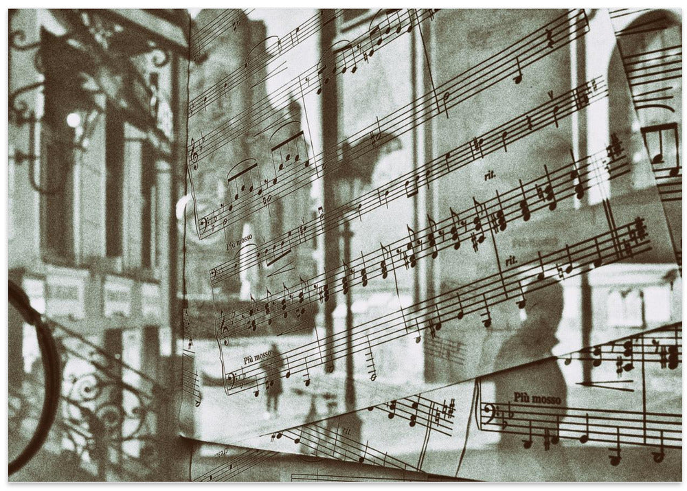 Art Prints of music is in the air