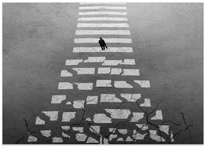 Art Prints of Route without return