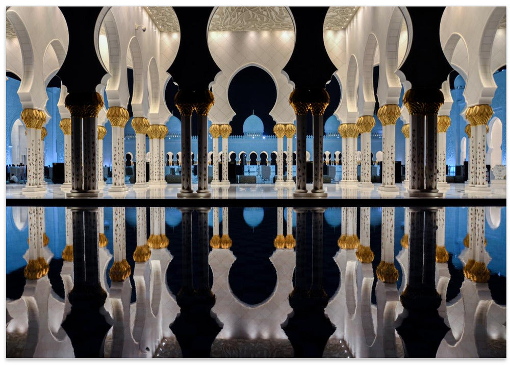 Art Prints of Blue Hour & Reflection