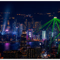 Art Prints of Victoria Harbour Light Show