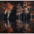 Tapestries of autumn cypress swamps...