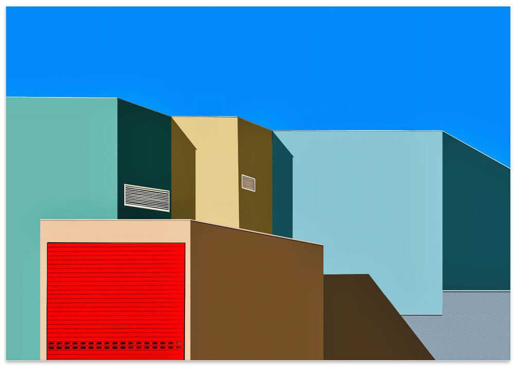 Urban textures - Jokneam industrial park