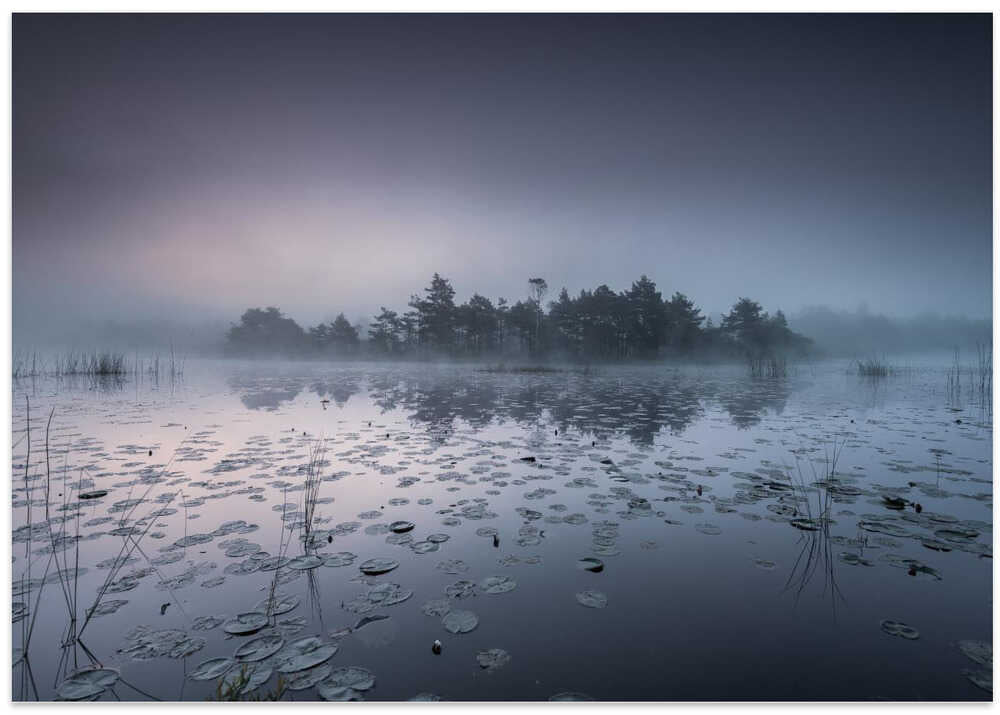 Dawn at lake Haketjärn