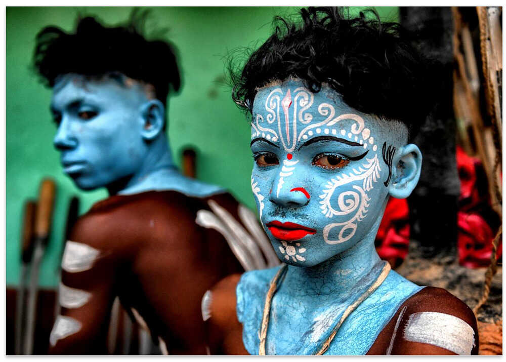 Colors of Gajan Festival 1