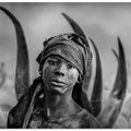 Art Prints of Boy of Mundari, South Sudan