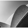Art Prints of Lotus temple .. the grey scale