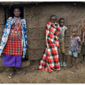 Maasai home