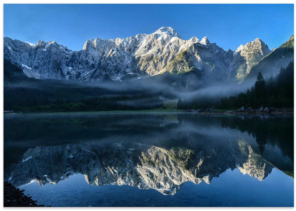 The Alps in reflection