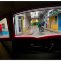View through a Taxi