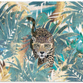 Jaguar Jungle Landscape Mural