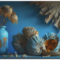 Blue Still Life