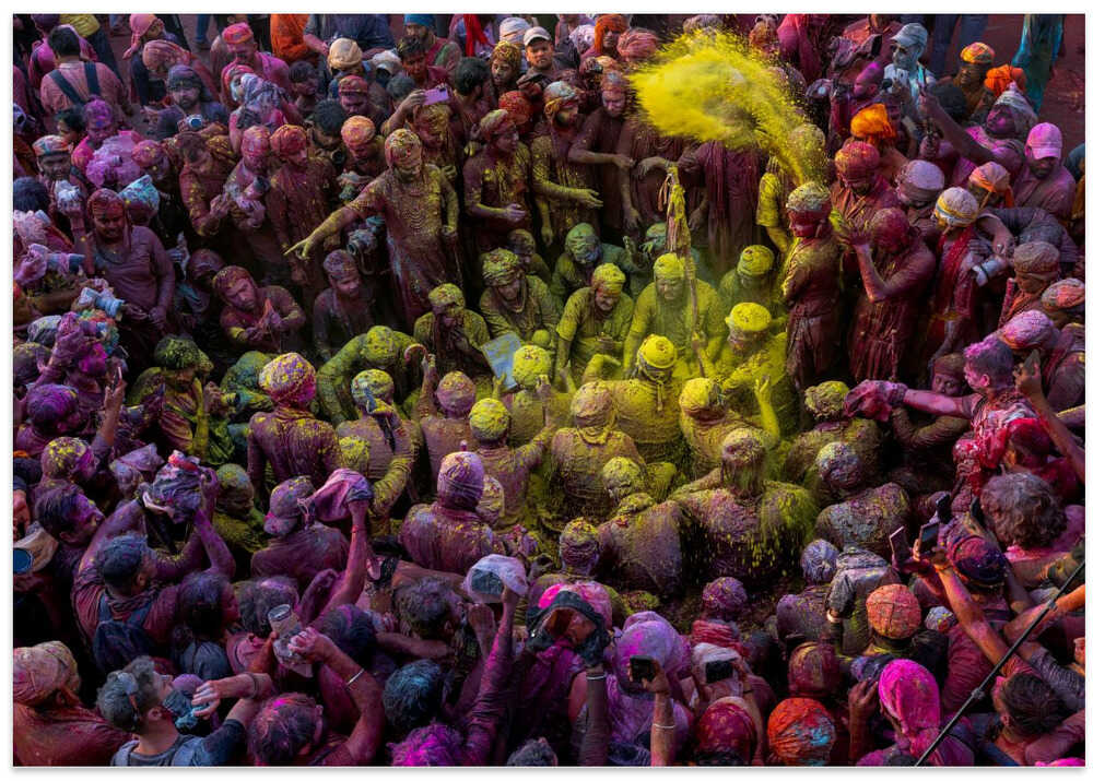 Samaj of Holi festival