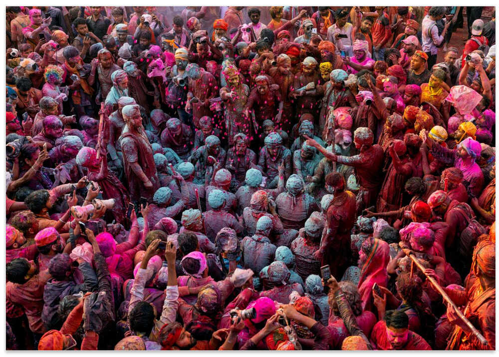Holi in Nandgaon