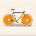 Art Prints of Orange Wheels