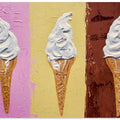 Ice Creams On Neapolitan