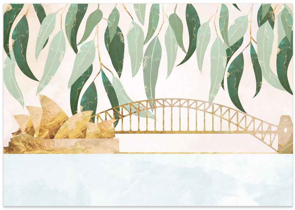 Sydney Opera Harbour Bridge Eucalyptus
