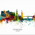 Art Prints of Edinburgh Scotland Skyline