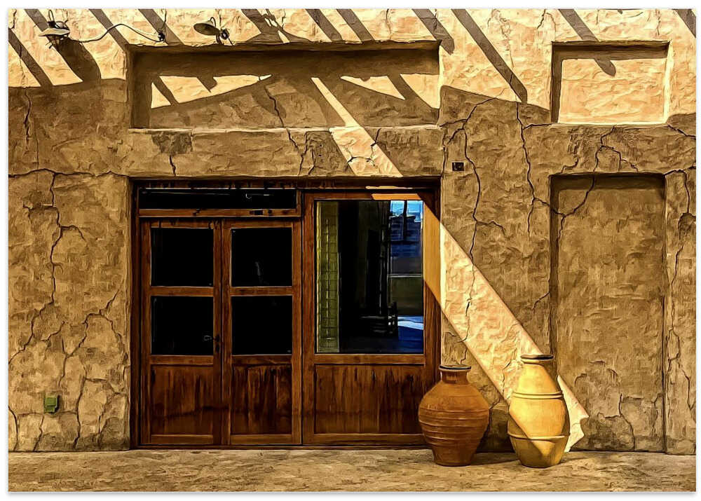 Facade - Old city of Dubai