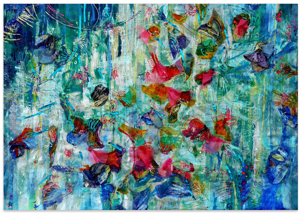 Flourishing Petal Symphony