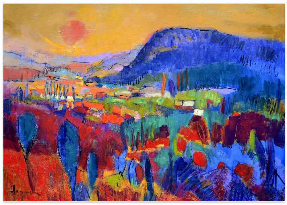 Expressionist Colorful Abstract