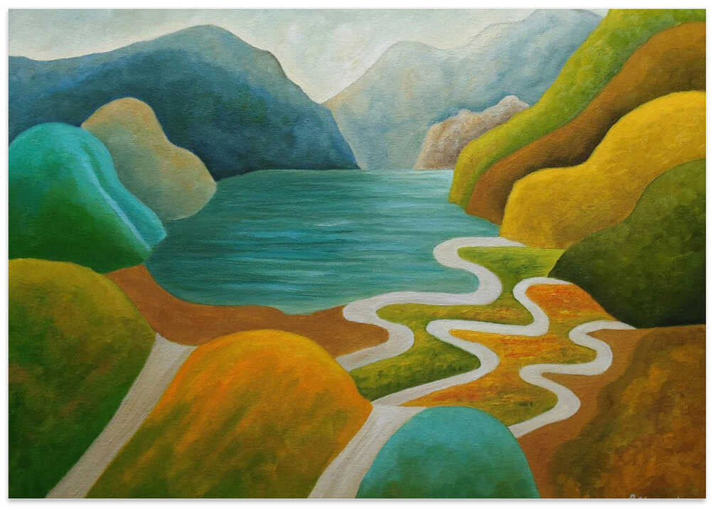 Echoes In the Blue Pond