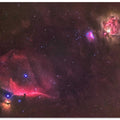 Orion Belt nebulas