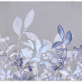 Watercolor Pastel Garden Blue