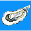 Oyster By the Sea Blue