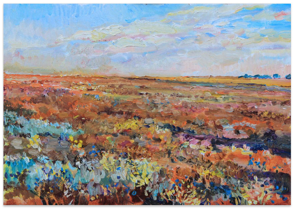 Autumn in the steppe